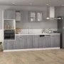 Sonoma gray plywood hanging cabinet 40x31x60 cm by vidaXL, Kitchen cabinets - Ref: Foro24-826346, Price: 45,04 €, Discount: %