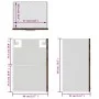 Sonoma gray plywood hanging cabinet 40x31x60 cm by vidaXL, Kitchen cabinets - Ref: Foro24-826346, Price: 45,04 €, Discount: %