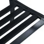 Banco de jardín acero negro 120 cm de vidaXL, Bancos de jardín - Ref: Foro24-319582, Precio: 83,70 €, Descuento: %