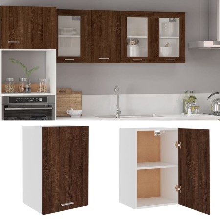 Hängender TV-Schrank aus braunem Eichenholz, 39,5 x 31 x 60 cm von vidaXL, Küchenschränke - Ref: Foro24-826350, Preis: 38,26 ...