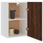 Hängender TV-Schrank aus braunem Eichenholz, 39,5 x 31 x 60 cm von vidaXL, Küchenschränke - Ref: Foro24-826350, Preis: 37,78 ...