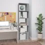 Sonoma-graues Sperrholzregal 45x24x160 cm von vidaXL, Bücherregale und Regale - Ref: Foro24-826376, Preis: 52,16 €, Rabatt: %