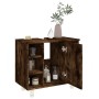 Badezimmerschrank Sperrholz geräucherte Eiche 60x32x53,5cm von vidaXL, Badezimmermöbel - Ref: Foro24-826372, Preis: 49,45 €, ...