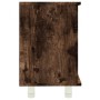 Badezimmerschrank Sperrholz geräucherte Eiche 60x32x53,5cm von vidaXL, Badezimmermöbel - Ref: Foro24-826372, Preis: 49,45 €, ...
