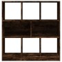 Regal aus geräuchertem Eichensperrholz, 97,5 x 29,5 x 100 cm von vidaXL, Bücherregale und Regale - Ref: Foro24-826378, Preis:...