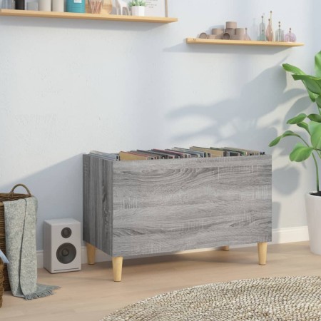 Sonoma Disc-Schrank aus grauem Sperrholz 74,5x38x48 cm von vidaXL, CD- und DVD-Speicher - Ref: Foro24-831963, Preis: 45,57 €,...