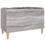 Mueble discos madera contrachapada gris sonoma 74,5x38x48 cm de vidaXL, Almacenamiento para CD y DVD - Ref: Foro24-831963, Pr...