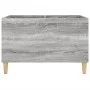Mueble discos madera contrachapada gris sonoma 74,5x38x48 cm de vidaXL, Almacenamiento para CD y DVD - Ref: Foro24-831963, Pr...