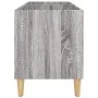 Mueble discos madera contrachapada gris sonoma 74,5x38x48 cm de vidaXL, Almacenamiento para CD y DVD - Ref: Foro24-831963, Pr...