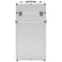 Maletín trolley de maquillaje de aluminio plateado de vidaXL, Neceseres - Ref: Foro24-91821, Precio: 108,19 €, Descuento: %