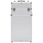Silver aluminum makeup trolley case by vidaXL, toiletry bags - Ref: Foro24-91821, Price: 109,37 €, Discount: %