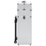 Maletín trolley de maquillaje de aluminio plateado de vidaXL, Neceseres - Ref: Foro24-91821, Precio: 108,19 €, Descuento: %