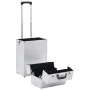 Silberner Aluminium-Make-up-Trolley von vidaXL, Kulturbeutel - Ref: Foro24-91821, Preis: 109,37 €, Rabatt: %