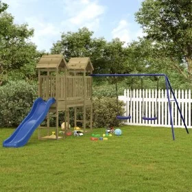 Impregnated pine wood outdoor playground by vidaXL, Swings and play structures - Ref: Foro24-3155827, Price: 459,49 €, Discou...