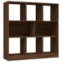 Regal aus eichenbraunem Sperrholz, 97,5 x 29,5 x 100 cm von vidaXL, Bücherregale und Regale - Ref: Foro24-826380, Preis: 82,7...