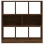 Regal aus eichenbraunem Sperrholz, 97,5 x 29,5 x 100 cm von vidaXL, Bücherregale und Regale - Ref: Foro24-826380, Preis: 82,7...