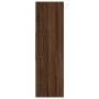 Estantería madera contrachapada marrón roble 97,5x29,5x100 cm