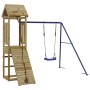 Outdoor playground made of impregnated pine wood by vidaXL, Swings and play structures - Ref: Foro24-3155815, Price: 262,59 €...