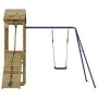 Outdoor playground made of impregnated pine wood by vidaXL, Swings and play structures - Ref: Foro24-3155815, Price: 252,13 €...