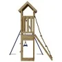 Outdoor playground made of impregnated pine wood by vidaXL, Swings and play structures - Ref: Foro24-3155815, Price: 252,13 €...
