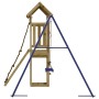 Outdoor playground made of impregnated pine wood by vidaXL, Swings and play structures - Ref: Foro24-3155815, Price: 262,59 €...