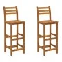 Garden table and high stools 3 pcs solid acacia wood by vidaXL, Garden sets - Ref: Foro24-3154390, Price: 230,67 €, Discount: %