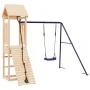 Massives Kiefernholzspielplatz im Freien von vidaXL, Schaukeln und Spielgeräte - Ref: Foro24-3155813, Preis: 173,45 €, Rabatt: %