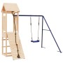 Parque infantil de exterior madera maciza de pino by vidaXL, Swings and play structures - Ref: Foro24-3155813, Price: 175,33 ...