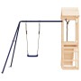 Parque infantil de exterior madera maciza de pino by vidaXL, Swings and play structures - Ref: Foro24-3155813, Price: 175,33 ...