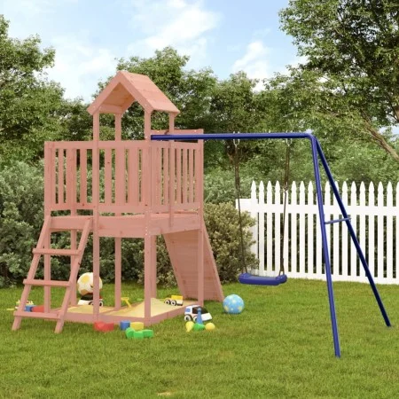 Douglas solid wood outdoor playground by vidaXL, Swings and play structures - Ref: Foro24-3155835, Price: 384,53 €, Discount: %