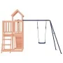 Douglas solid wood outdoor playground by vidaXL, Swings and play structures - Ref: Foro24-3155835, Price: 384,53 €, Discount: %