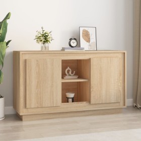 Sideboard aus Sonoma-Eichensperrholz, 102 x 35 x 60 cm von vidaXL, Sideboards - Ref: Foro24-831880, Preis: 85,37 €, Rabatt: %