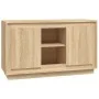 Sonoma oak plywood sideboard 102x35x60 cm by vidaXL, Sideboards - Ref: Foro24-831880, Price: 85,41 €, Discount: %