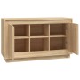 Sideboard aus Sonoma-Eichensperrholz, 102 x 35 x 60 cm von vidaXL, Sideboards - Ref: Foro24-831880, Preis: 85,26 €, Rabatt: %