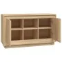 Sideboard aus Sonoma-Eichensperrholz, 102 x 35 x 60 cm von vidaXL, Sideboards - Ref: Foro24-831880, Preis: 84,17 €, Rabatt: %