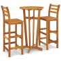 Garden table and high stools 3 pcs solid acacia wood by vidaXL, Garden sets - Ref: Foro24-3154382, Price: 201,85 €, Discount: %
