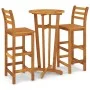 Garden table and high stools 3 pcs solid acacia wood by vidaXL, Garden sets - Ref: Foro24-3154382, Price: 190,97 €, Discount: %