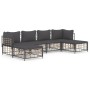 Garden furniture set 6 pieces anthracite cushions PE rattan by vidaXL, Outdoor sofas - Ref: Foro24-3186779, Price: 441,44 €, ...