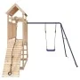 Parque infantil de exterior madera maciza de pino by vidaXL, Swings and play structures - Ref: Foro24-3155870, Price: 230,66 ...