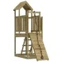 Pine Impregnated Wood Climbing Wall Playhouse by vidaXL, Swings and play structures - Ref: Foro24-3155833, Price: 322,03 €, D...