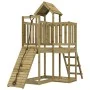 Pine Impregnated Wood Climbing Wall Playhouse by vidaXL, Swings and play structures - Ref: Foro24-3155833, Price: 322,03 €, D...