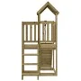 Pine Impregnated Wood Climbing Wall Playhouse by vidaXL, Swings and play structures - Ref: Foro24-3155833, Price: 322,03 €, D...