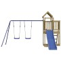 Spielplatz im Freien aus imprägniertem Kiefernholz von vidaXL, Schaukeln und Spielgeräte - Ref: Foro24-3155845, Preis: 432,45...