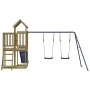 Parque infantil de exterior madera de pino impregnada de vidaXL, Columpios y estructuras de juegos - Ref: Foro24-3155845, Pre...