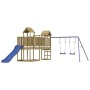 Spielplatz im Freien aus imprägniertem Kiefernholz von vidaXL, Schaukeln und Spielgeräte - Ref: Foro24-3155851, Preis: 627,66...