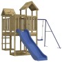 Spielplatz im Freien aus imprägniertem Kiefernholz von vidaXL, Schaukeln und Spielgeräte - Ref: Foro24-3155851, Preis: 627,66...
