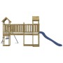 Spielplatz im Freien aus imprägniertem Kiefernholz von vidaXL, Schaukeln und Spielgeräte - Ref: Foro24-3155851, Preis: 627,66...