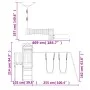 Impregnated pine wood outdoor playground by vidaXL, Swings and play structures - Ref: Foro24-3155851, Price: 610,94 €, Discou...