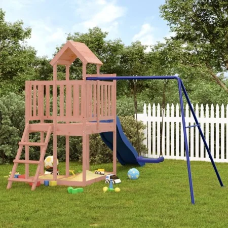Outdoor solid Douglas wood playground by vidaXL, Swings and play structures - Ref: Foro24-3155841, Price: 391,42 €, Discount: %