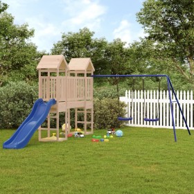 Spielplatz im Freien aus massivem Kiefernholz von vidaXL, Schaukeln und Spielgeräte - Ref: Foro24-3155825, Preis: 433,87 €, R...